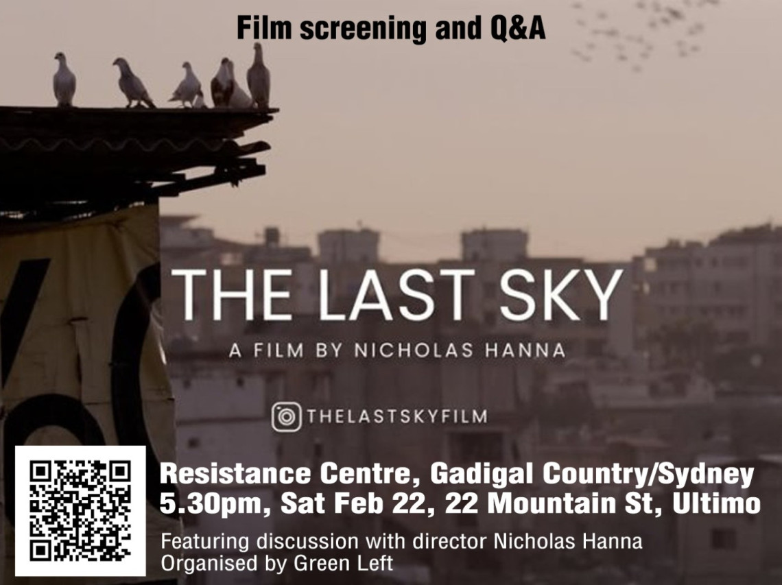 The Last Sky — Film screening and Q&A with director