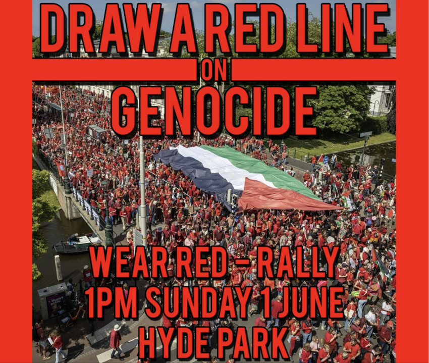 Rally: Gaza is starving! End the genocide!