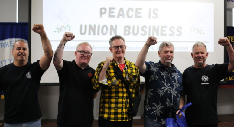 Peace is union business