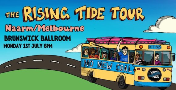 THE RISING TIDE TOUR IS COMING TO NAARM / MELBOURNE ON MONDAY 1 JULY