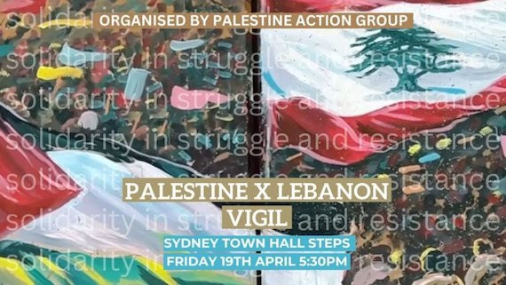 Vigil for Palestine and Lebanon